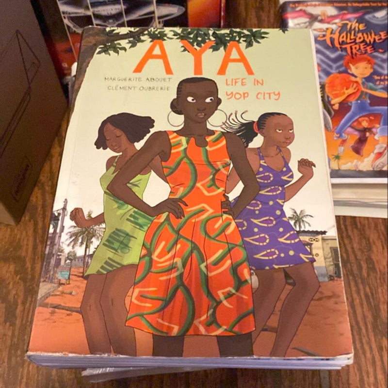 Aya: Life in Yop City Graphic Novel