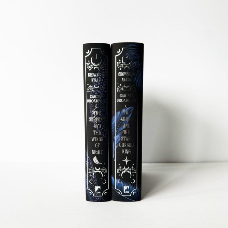 The Serpent and the Wings of Night, The Ashes and the Star-Cursed King Crowns of Nyaxia (SIGNED Fairyloot Exclusive Editions)