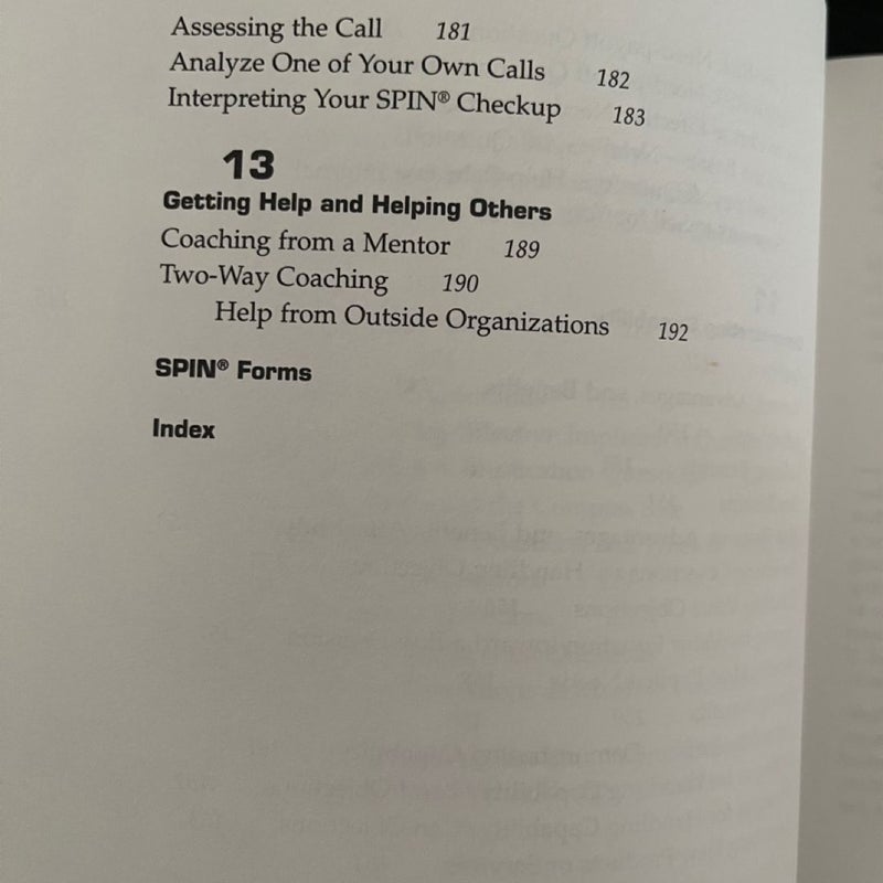 The SPIN Selling Fieldbook: Practical Tools, Methods, Exercises and Resources