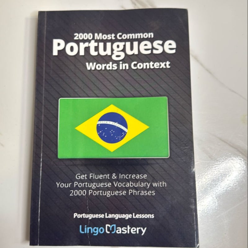 2000 Most Common Portuguese Words in Context