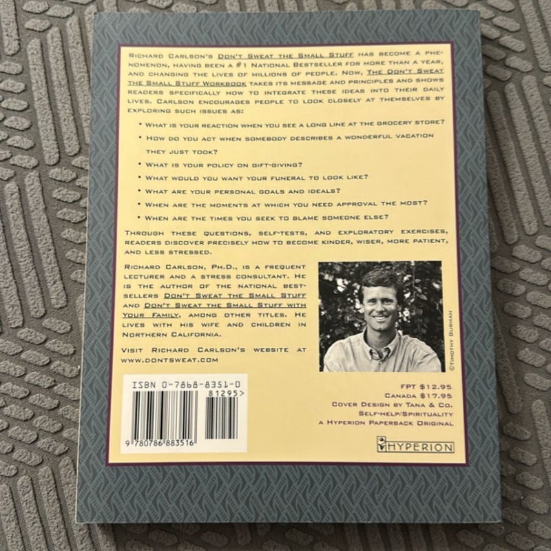 The Don't Sweat the Small Stuff Workbook