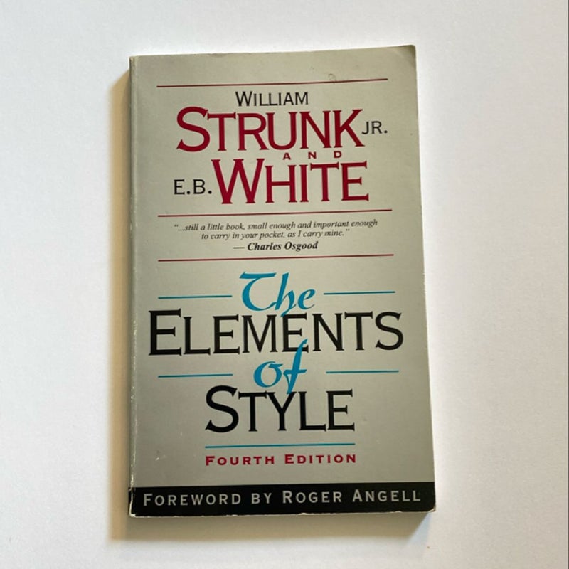 The Elements of Style