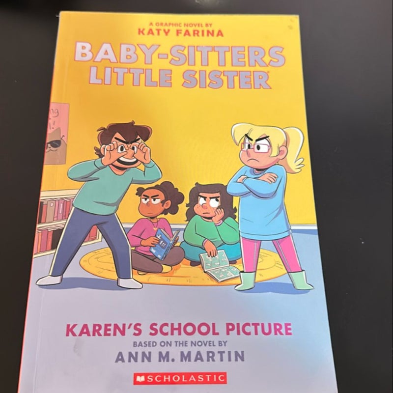 Karen's School Picture: a Graphic Novel (Baby-Sitters Little Sister #5) (Adapted Edition)