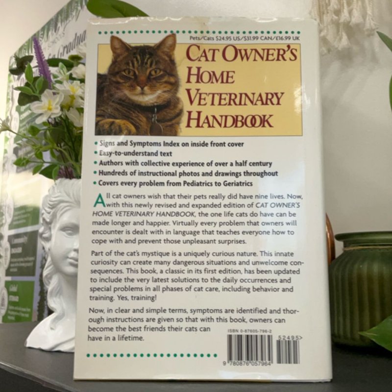 Cat Owner's Home Veterinary Handbook by Delbert G. Carlson, James M. Giffin, Liisa Carlson