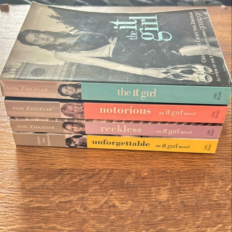 It Girl series books 1-4