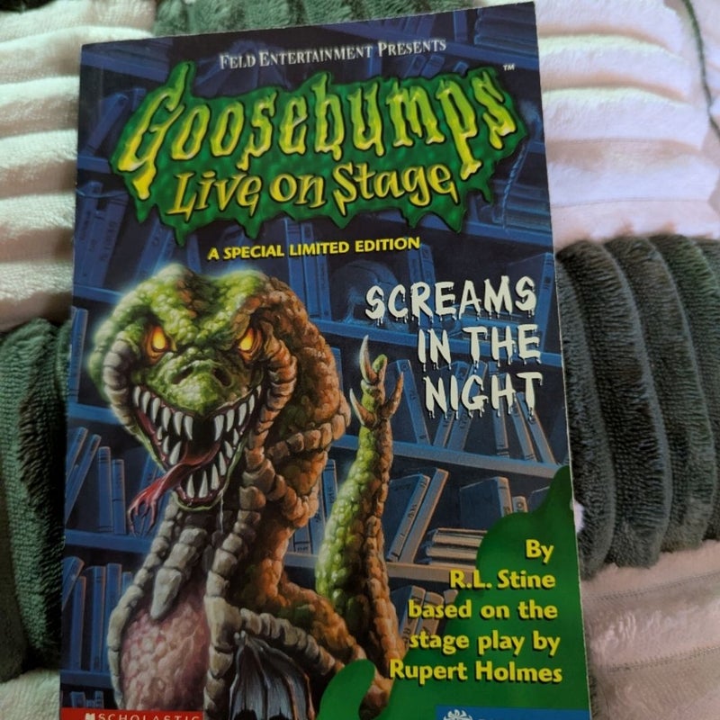 Goosebumps Live on Stage Screams in the Night