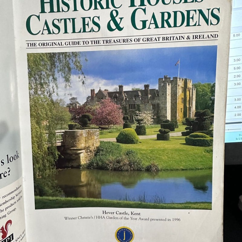 Historic houses, castles and gardens 1997 Historic houses, castles and gardens 1990