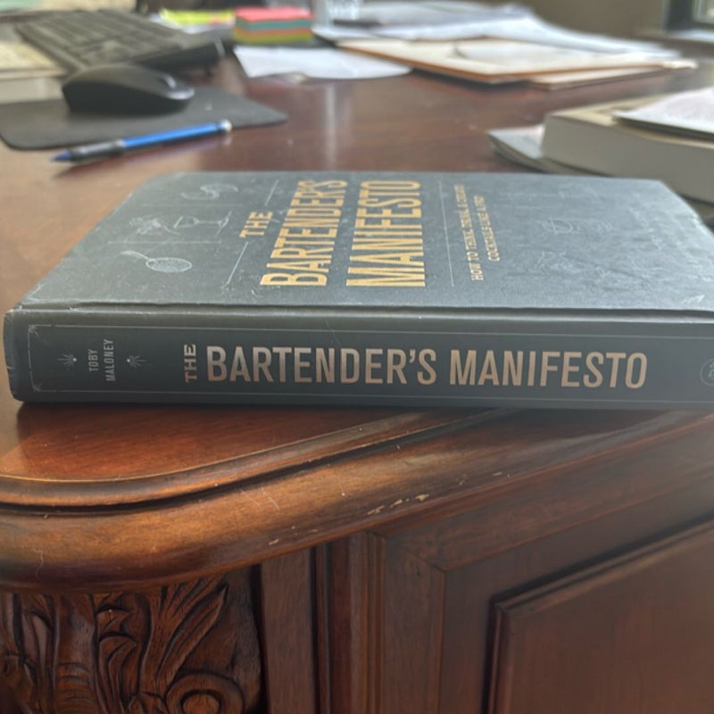 The Bartender's Manifesto