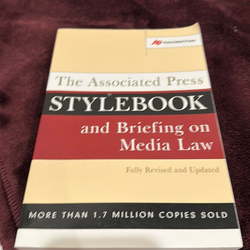 The Associated Press Stylebook and Briefing on Media Law