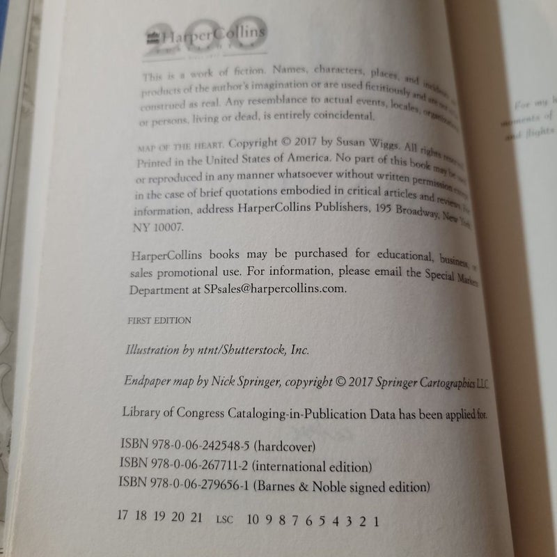 Map of the Heart (2017 First Edition)