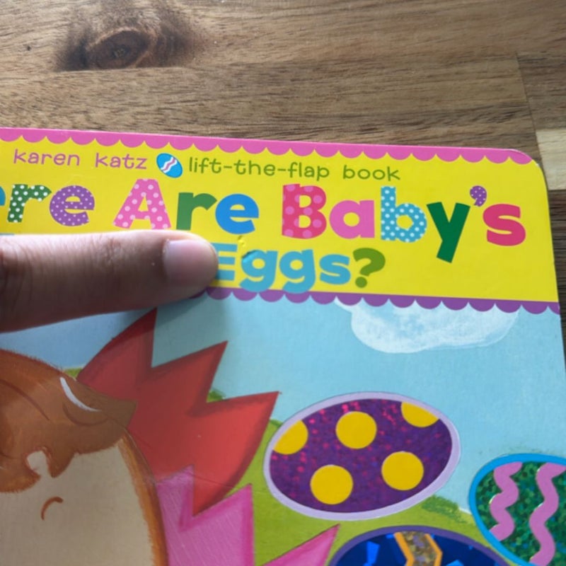Where Are Baby's Easter Eggs?