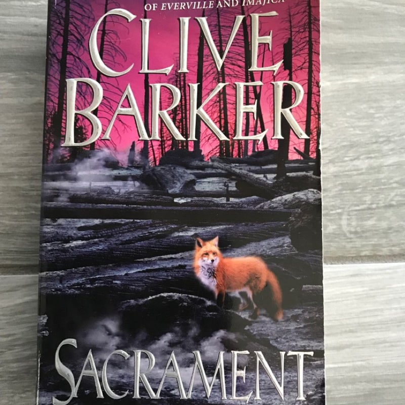 Sacrament (Clive Barker) Vintage Horror Fantasy, Paperback 