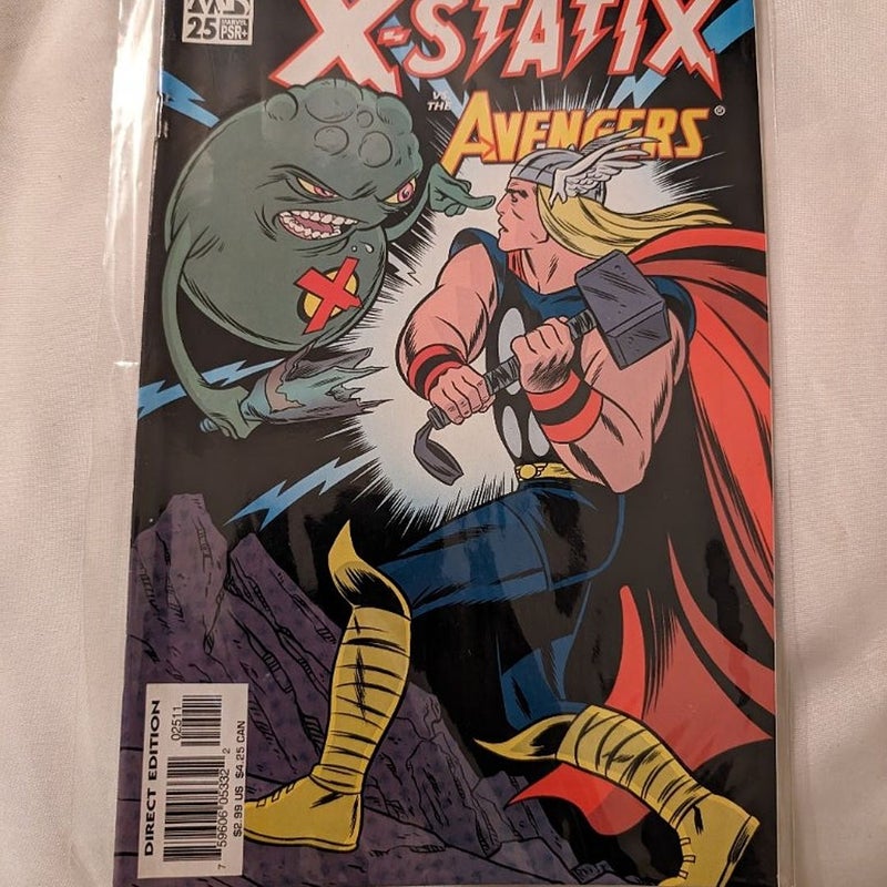 X-Statix VS The Avengers #25 Marvel Comics 