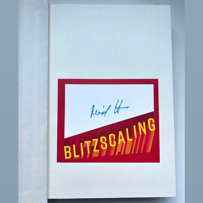 Blitzscaling **SIGNED COPY**