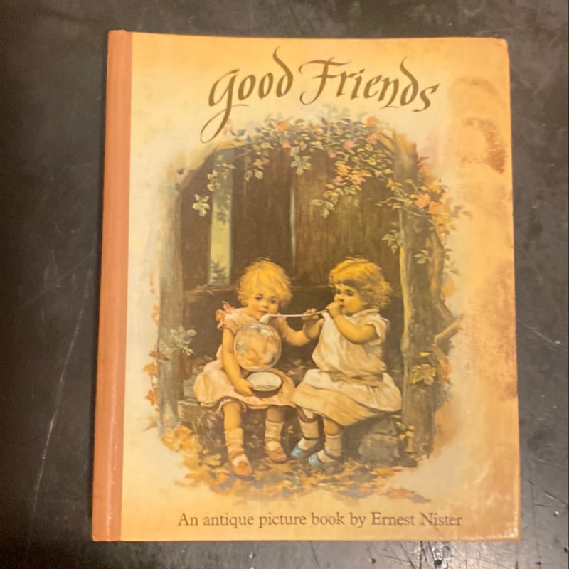 Vintage Good Friends Pop Up Picture Book - 1989