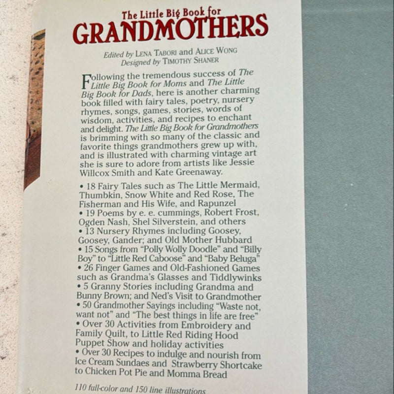 The Little Big Book for Grandmothers