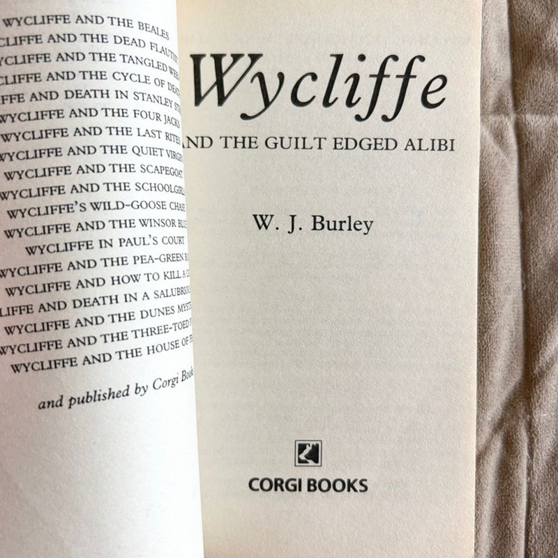 Wycliffe and the Guilt Edged Alibi  1464