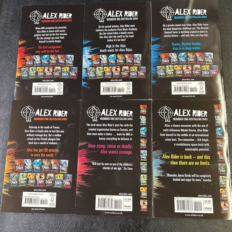 Alex Rider Book set 11 Paperback Bundle