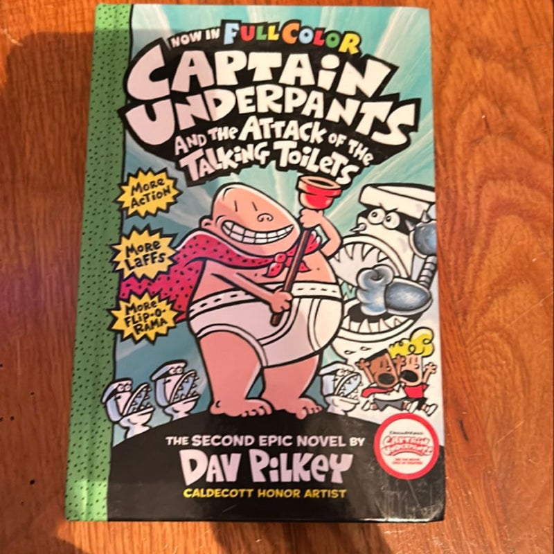 Captain Underpants and the Attack of the Talking Toilets