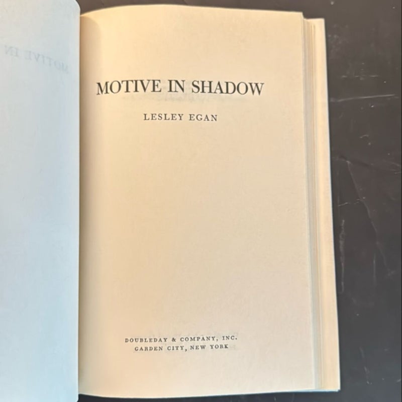 Motive in Shadow 