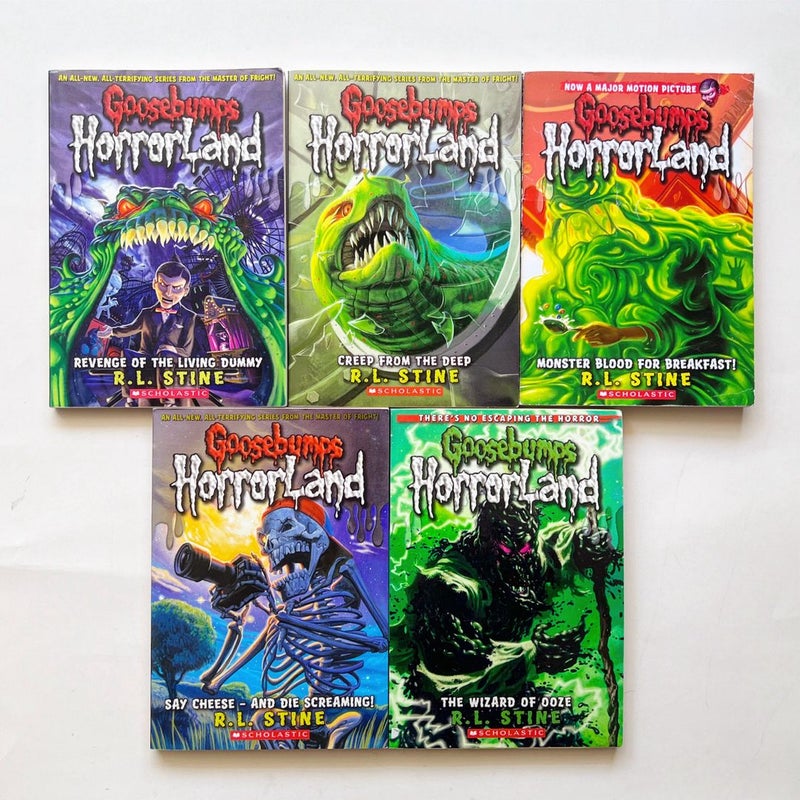 Goosebumps: HorrorLand 5 Book Bundle 