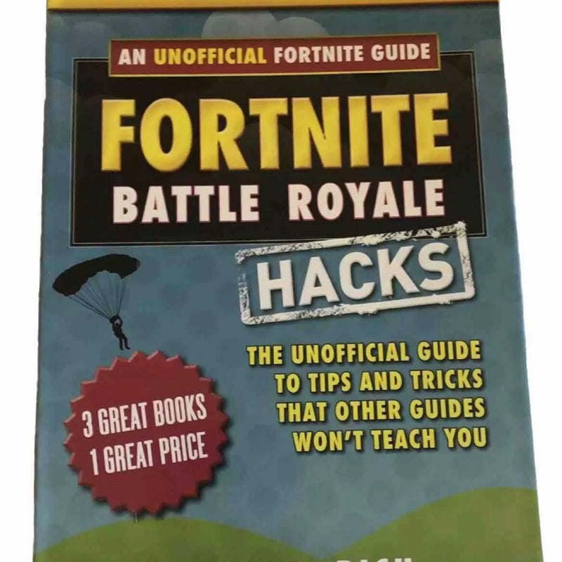 FORTNITE *Battle Royale HACKS*The Box Set~3 Books~Tips & Tricks*Unofficial Guide