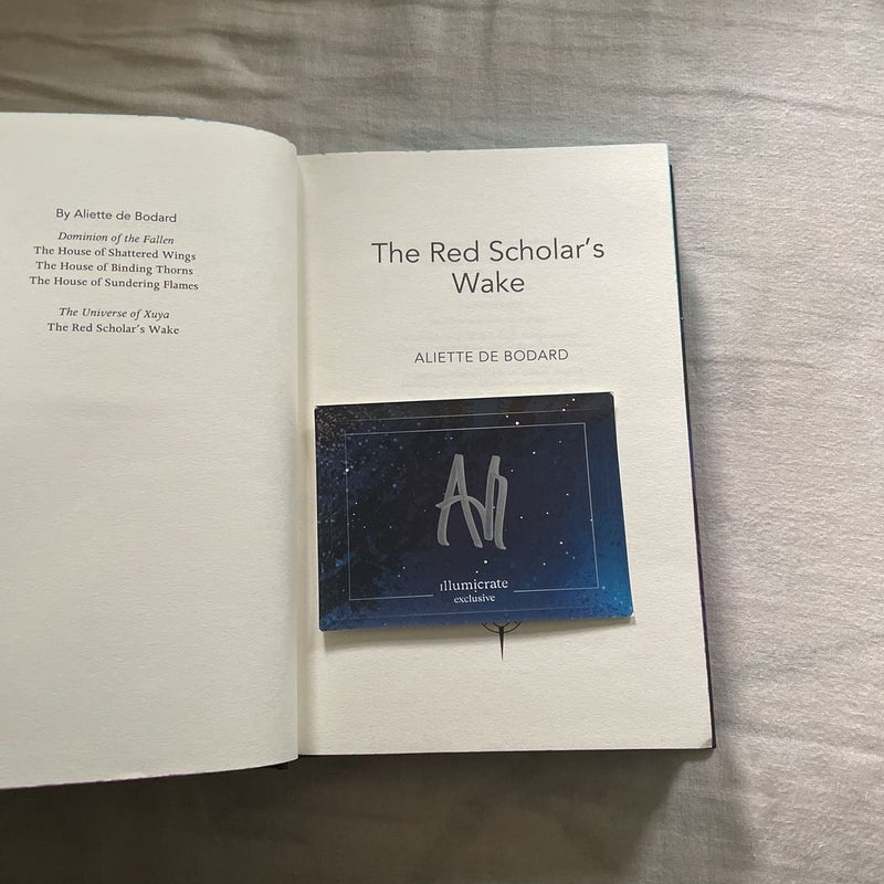 The Red Scholar’s Wake (Illumicrate Edition)