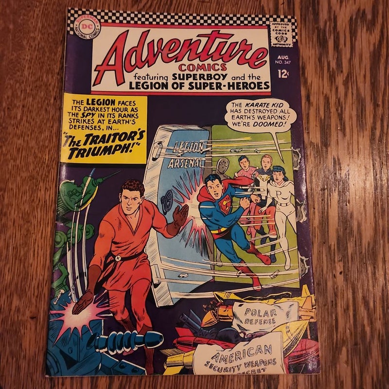 Adventure Comics, Superboy and the Legion of Super-Heros
