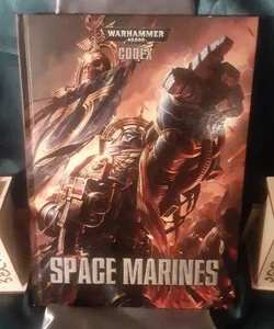 Space Marines hardcover codex book