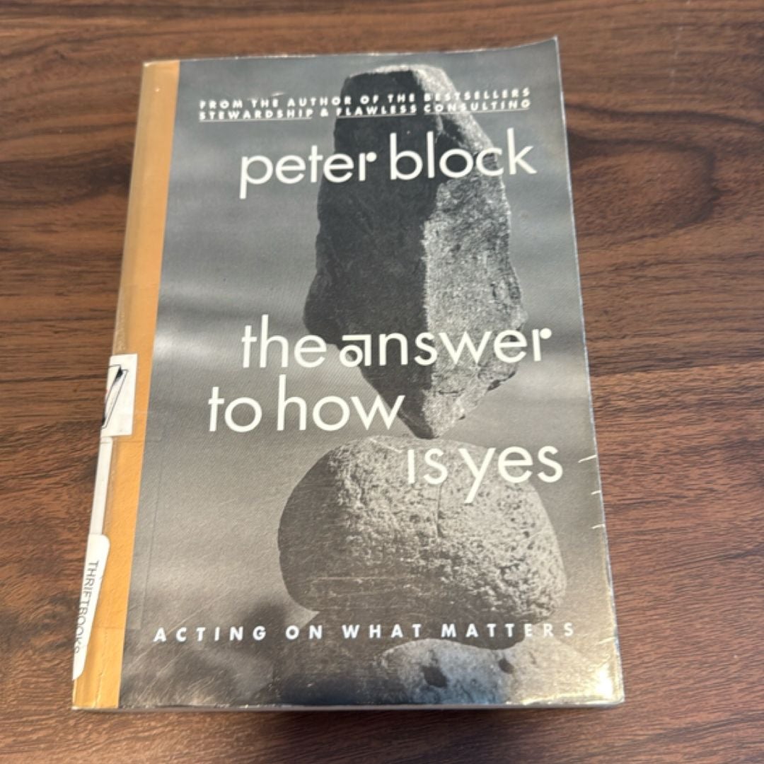 The Answer to How Is Yes