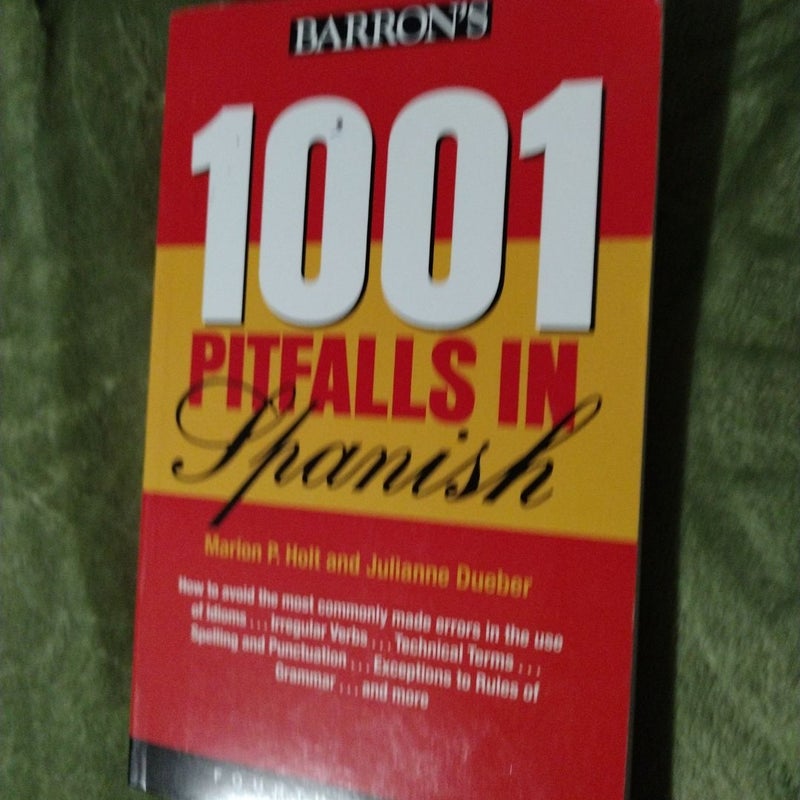 1001 Pitfalls in Spanish