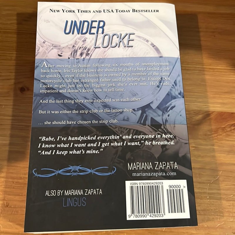 Under Locke by Mariana Zapata, Paperback Pangobooks