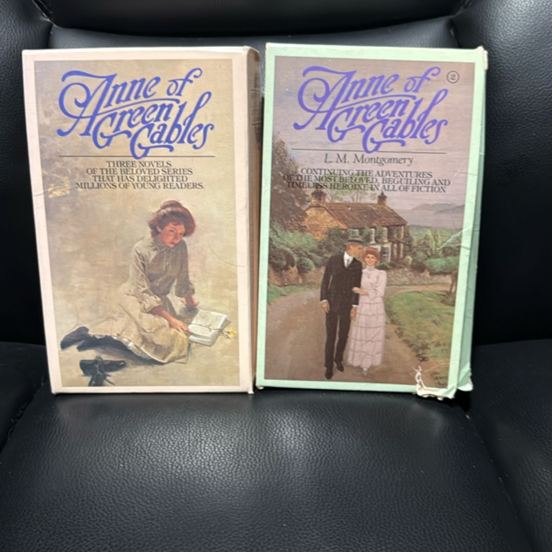 Anne of Green Gables Boxed Set Bundle Lot