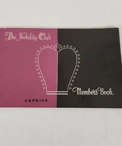 The Nobility Club Member's Book