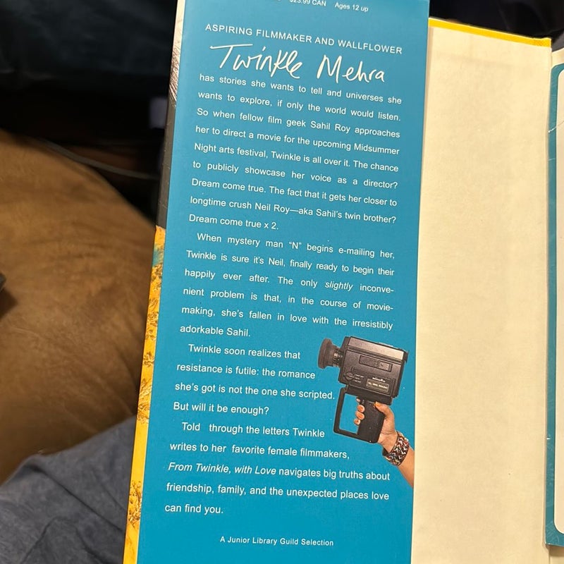 From Twinkle, With Love by Sandhya Menon, Hardcover Pangobooks