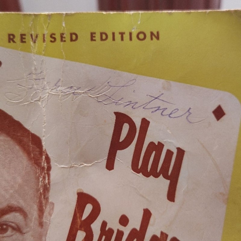 Play Bridge with Goren - Point Count Summary Booklet Revised Edition -Vintage