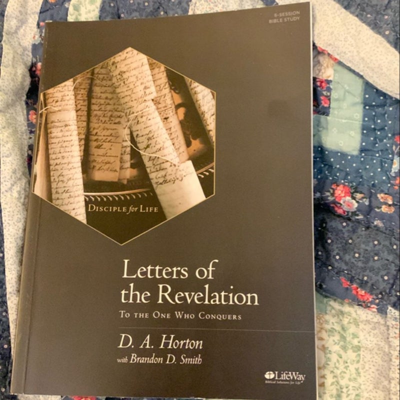 Letters of the Revelation - Bible Study Book