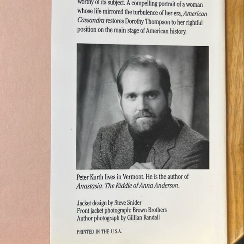 American Cassandra
