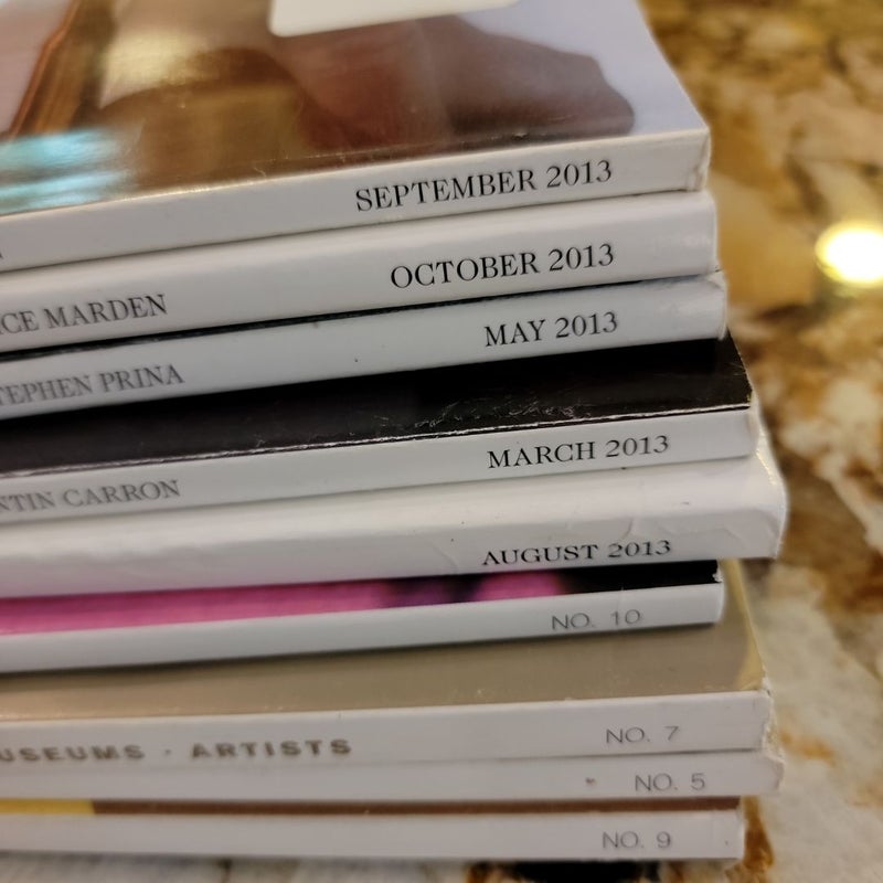 Art in America 9 issues 2013- 2014