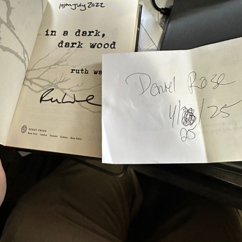 Lot of Ruth Ware Books all SIGNED