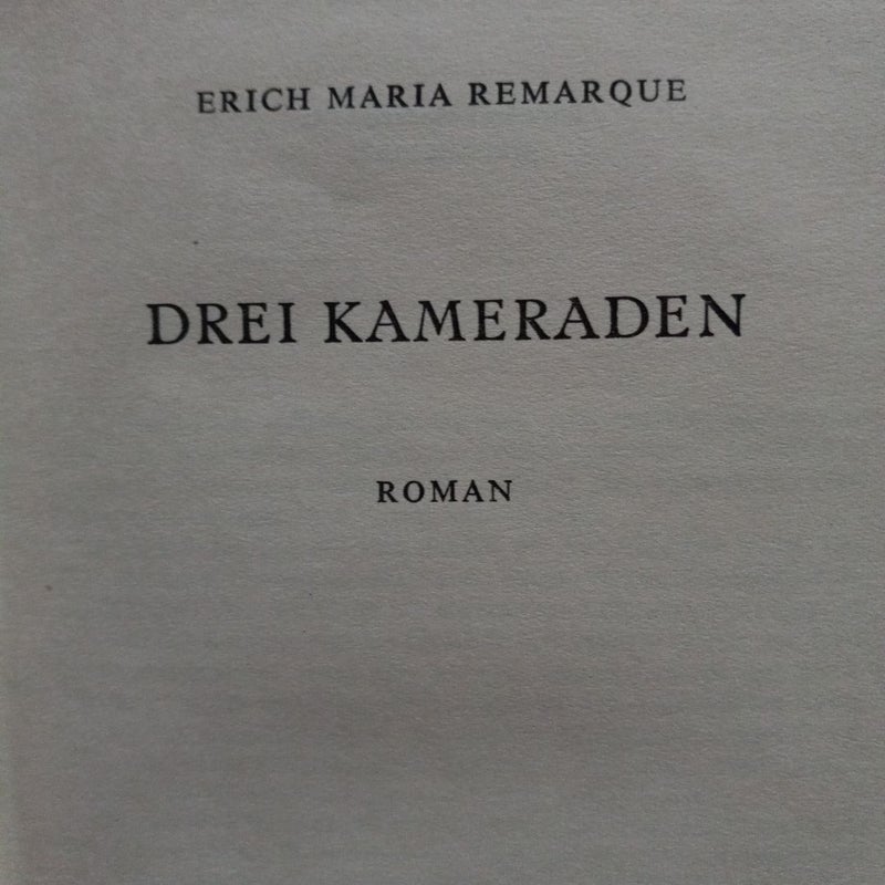 Drei Kameraden (Three Comrades)