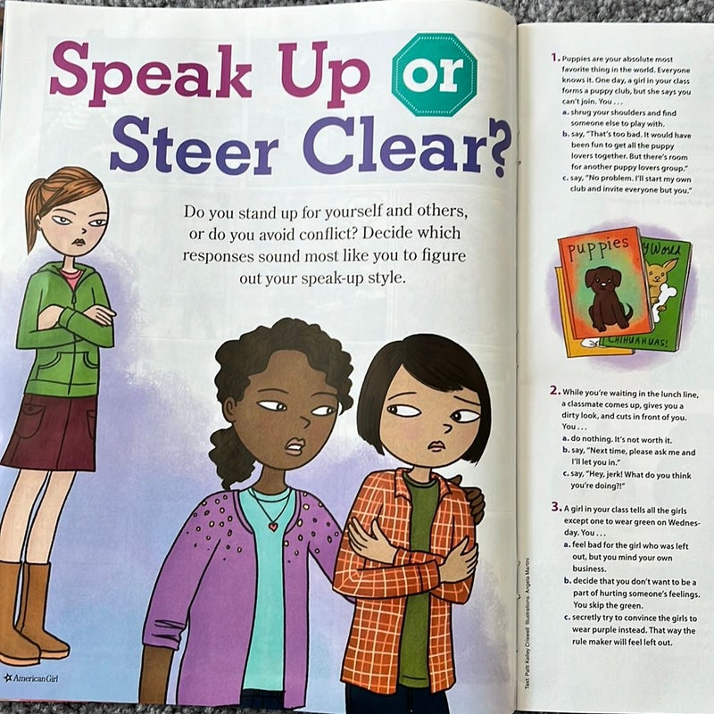 American Girl magazine 