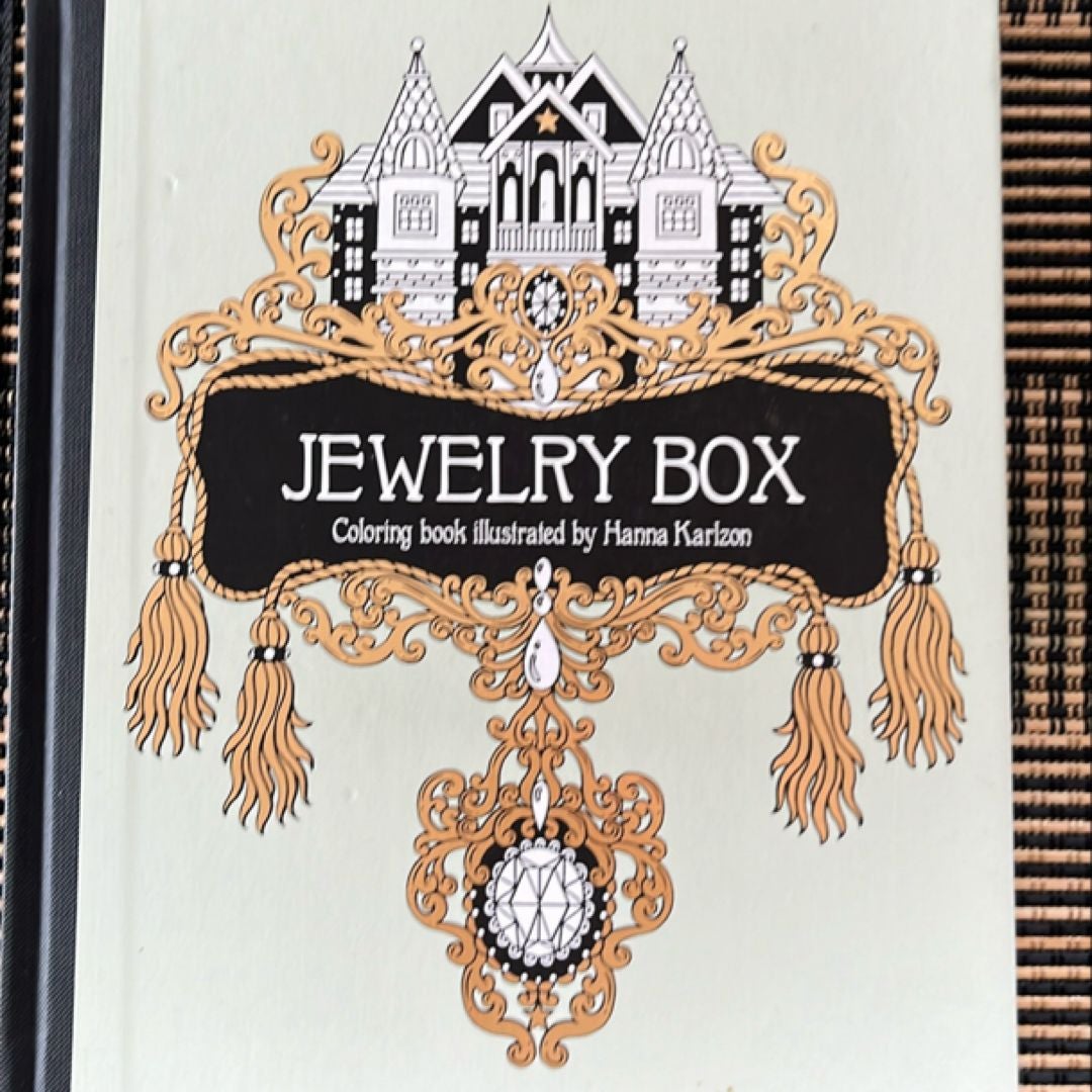 Jewelry Box Coloring Book