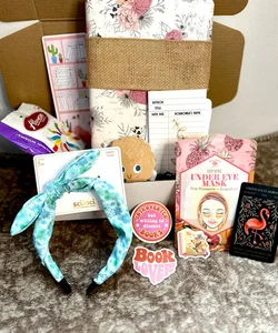 Spa *themed* Blind Date with a Book Box