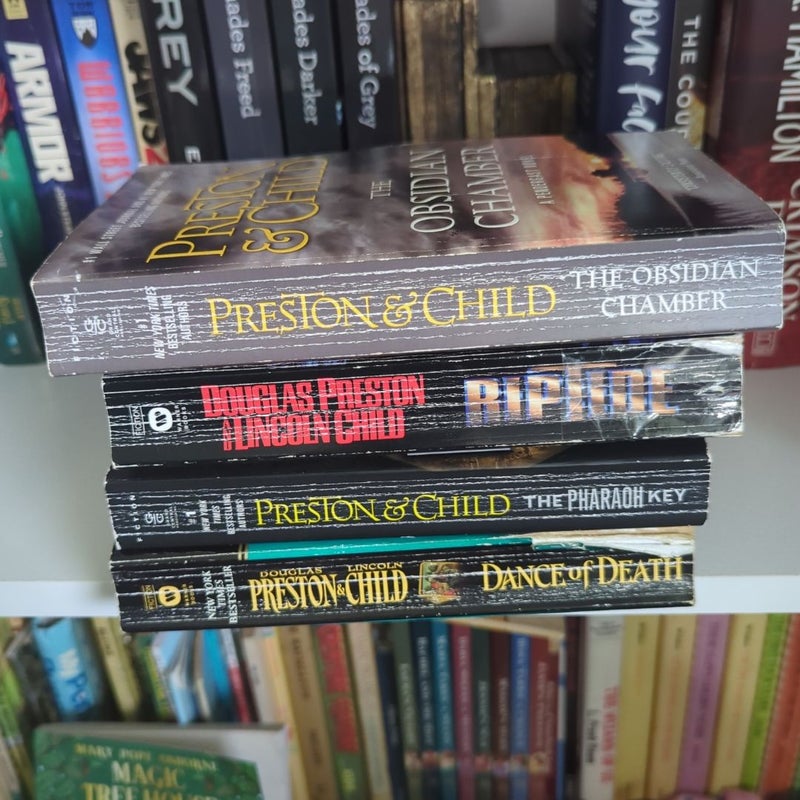 The Pharaoh Key, The Obsidian Chamber, Riptide and Dance of Death(bundle!)