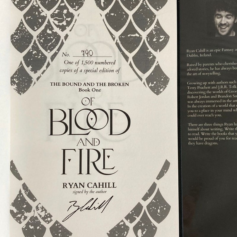 The Broken Binding - Of Blood and Fire Sold Out Special Edition