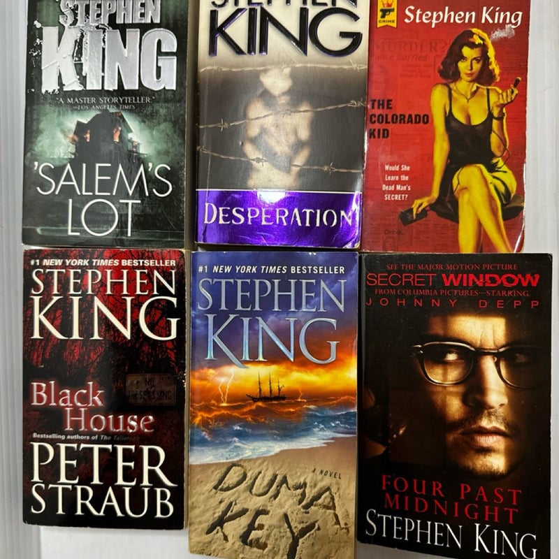 6 Stephen Kings Novels