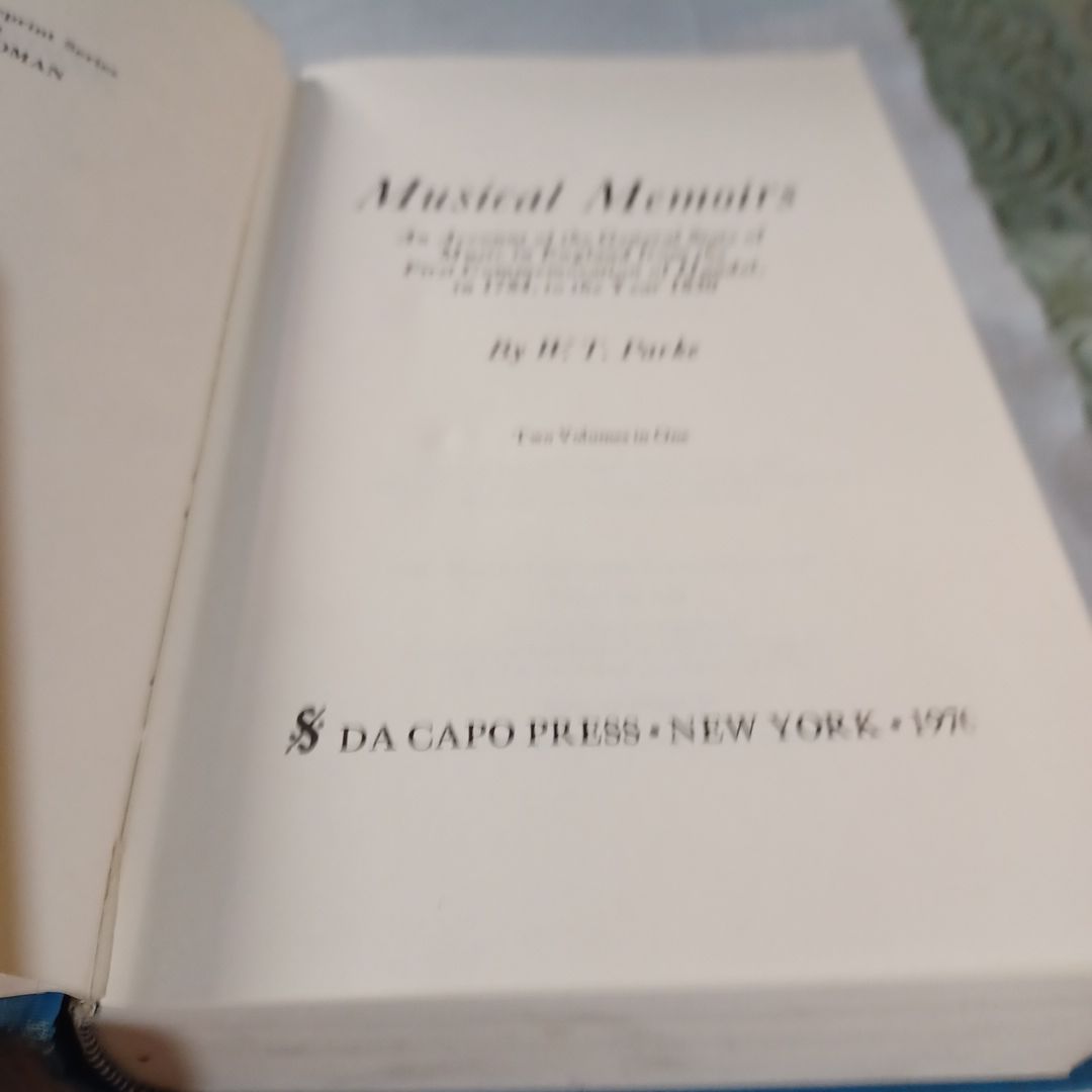 Parke Musical Memoir