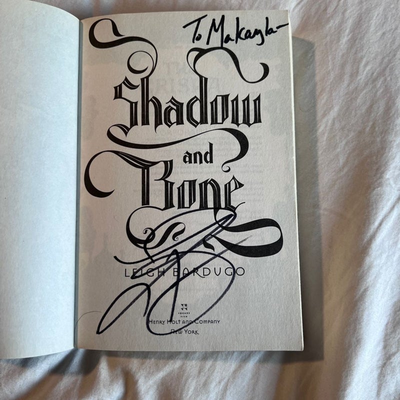 Shadow and Bone Paperback SIGNED 