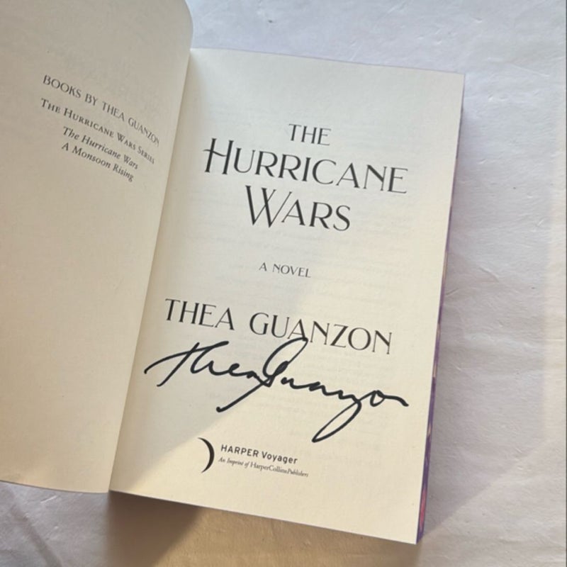 The Hurricane Wars - signed